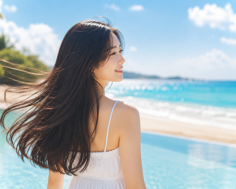海やプールの後、髪のダメージ対策はできていますか?